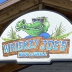 Whiskey Joes's Bar and Grill. Great Jambalaya for me and Pork Tocos for Judy.
