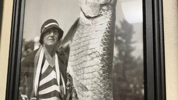 An early owner with a Tarpon from Boca Grand,