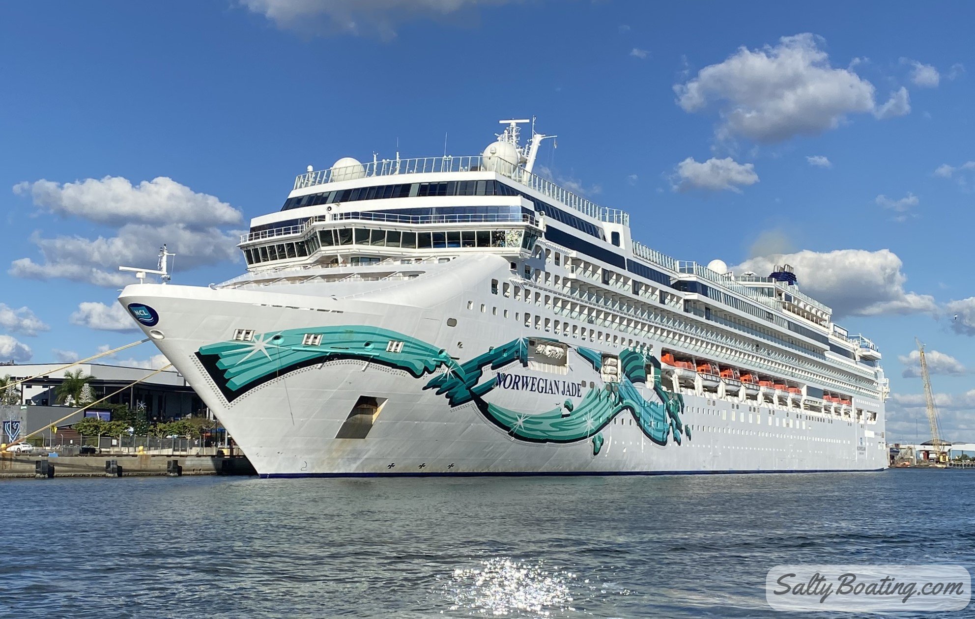 Norwegian Jade looks like a cool ship. Seems to be sailing from the Port of Tampa Florida currently.