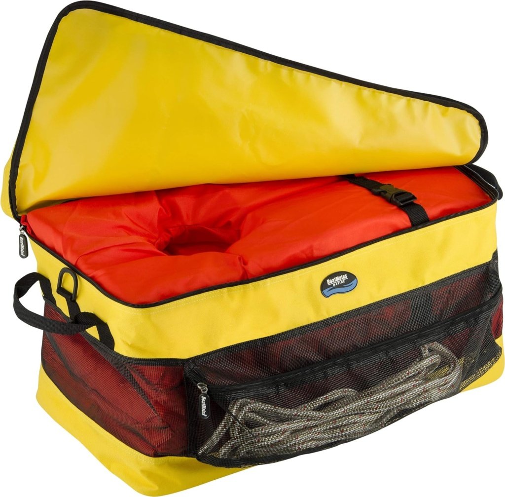 Boatmates Safety Gear Bag, Yellow, 12x21x15 (3118-6)