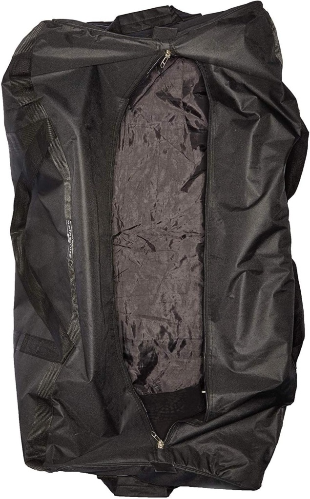 Gothamite 50-inch Collapsible Duffle Bag Heavy Duty, Luggage Bag, Extra Large Duffle Bag, Sports Duffle Bag, Camping Bag, Boat Bag, Christmas Tree Storage Bag, Travel Duffle Bag for Men, Military Bag