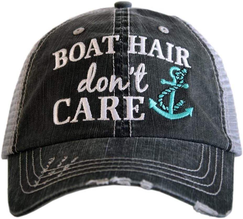 KATYDID Lake Hair Dont Care Baseball Cap - Trucker Hat for Women - Stylish Cute Sun Hat