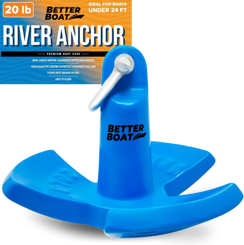River Anchor 20lb Boat Anchor Mushroom Anchor 20 lb River Anchors for Boats Coated Anchor Marine Grade Pontoon or Boats 15, 16, 18 or 20 Foot Boat Anchors 12 20 or 30 Pound River Anchor 20lb Boat Anchor Mushroom Anchor 20 lb River Anchors for Boats Coated Anchor Marine Grade Pontoon or Boats 15, 16, 18 or 20 Foot Boat Anchors 12 20 or 30 Pound
