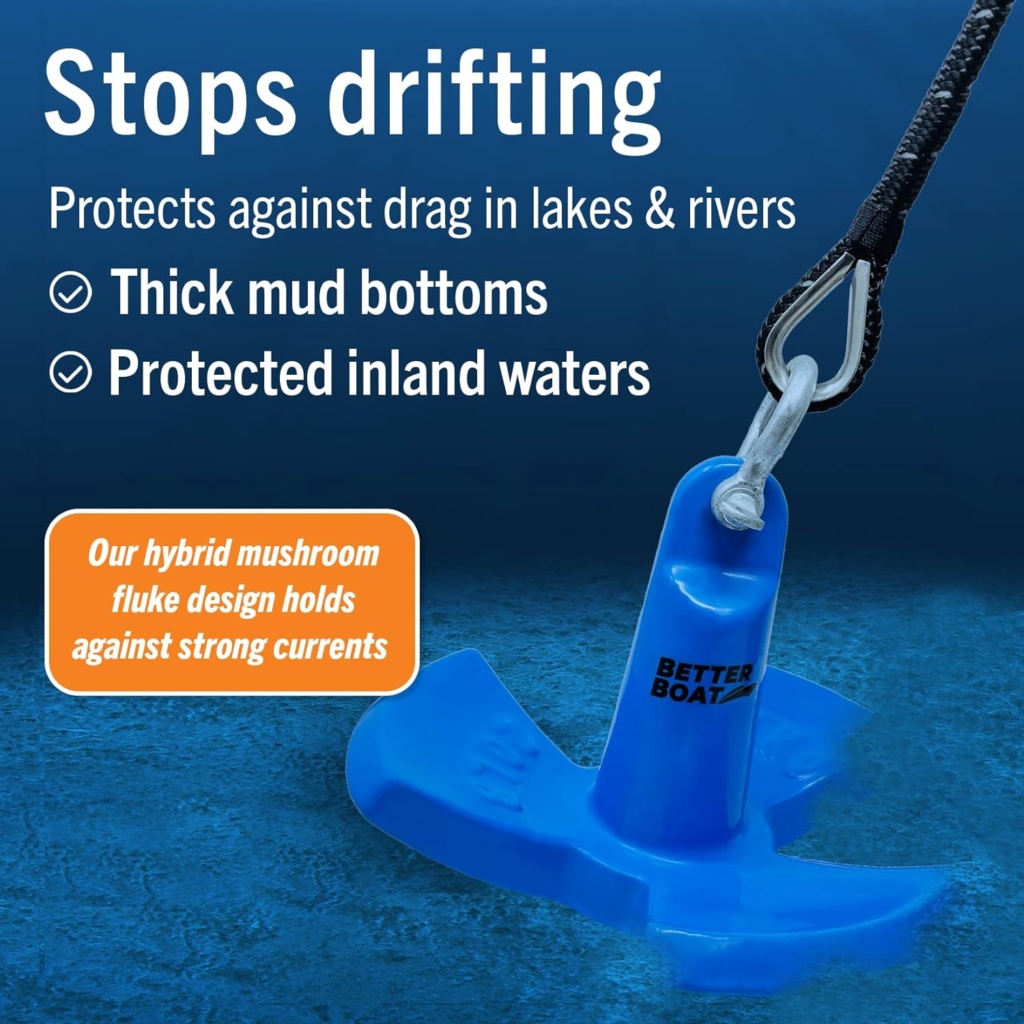 River Anchor 20lb Boat Anchor Mushroom Anchor 20 lb River Anchors for Boats Coated Anchor Marine Grade Pontoon or Boats 15, 16, 18 or 20 Foot Boat Anchors 12 20 or 30 Pound River Anchor 20lb Boat Anchor Mushroom Anchor 20 lb River Anchors for Boats Coated Anchor Marine Grade Pontoon or Boats 15, 16, 18 or 20 Foot Boat Anchors 12 20 or 30 Pound