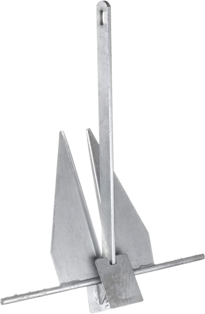 Seachoice Deluxe Anchor – Hot-Dipped Galvanized Steel – Multiple Sizes