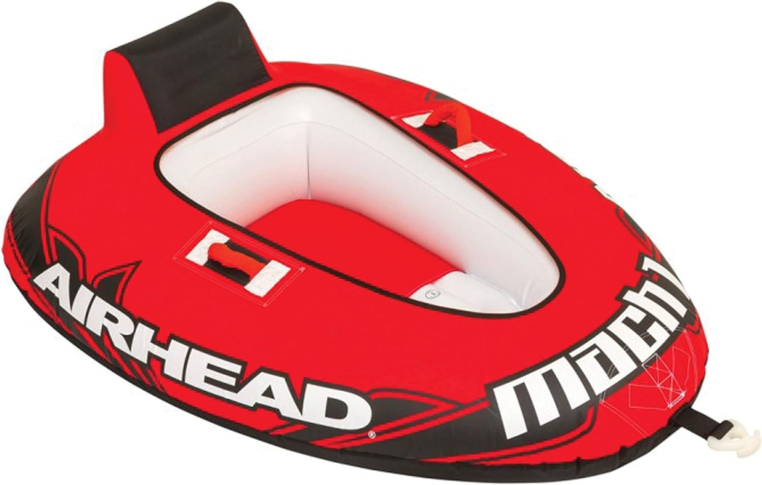 Airhead Mach 1, 1 Rider Towable Tube for Boating