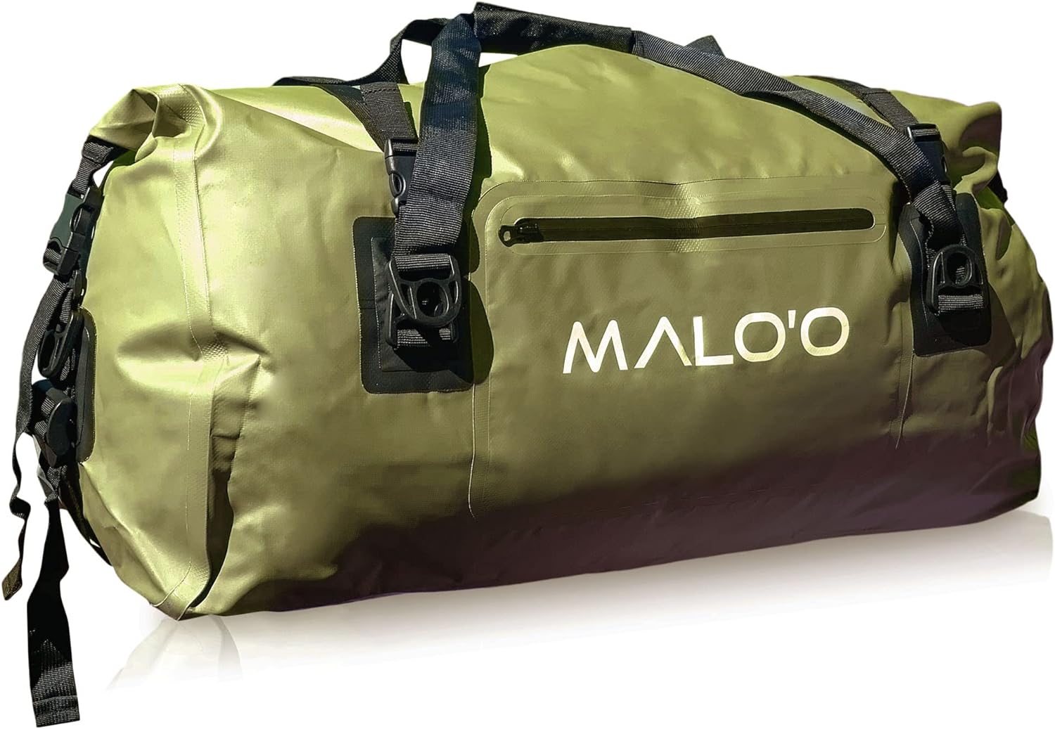 Maloo Waterproof Dry Bag Duffel 40L/60L/100L, Roll Top Duffel Keeps Gear Dry for Kayaking, Rafting, Boating, Swimming, Camping, Hiking, Beach, Fishing - Internal  External Pockets and Molle Loops