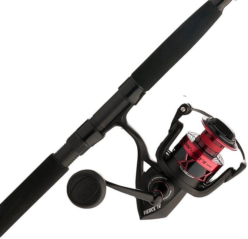 PENN Fierce IV Spinning Reel and Fishing Rod Combo PENN Fierce IV Spinning Reel and Fishing Rod Combo