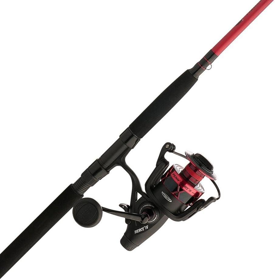 PENN Fierce IV Spinning Reel and Fishing Rod Combo PENN Fierce IV Spinning Reel and Fishing Rod Combo