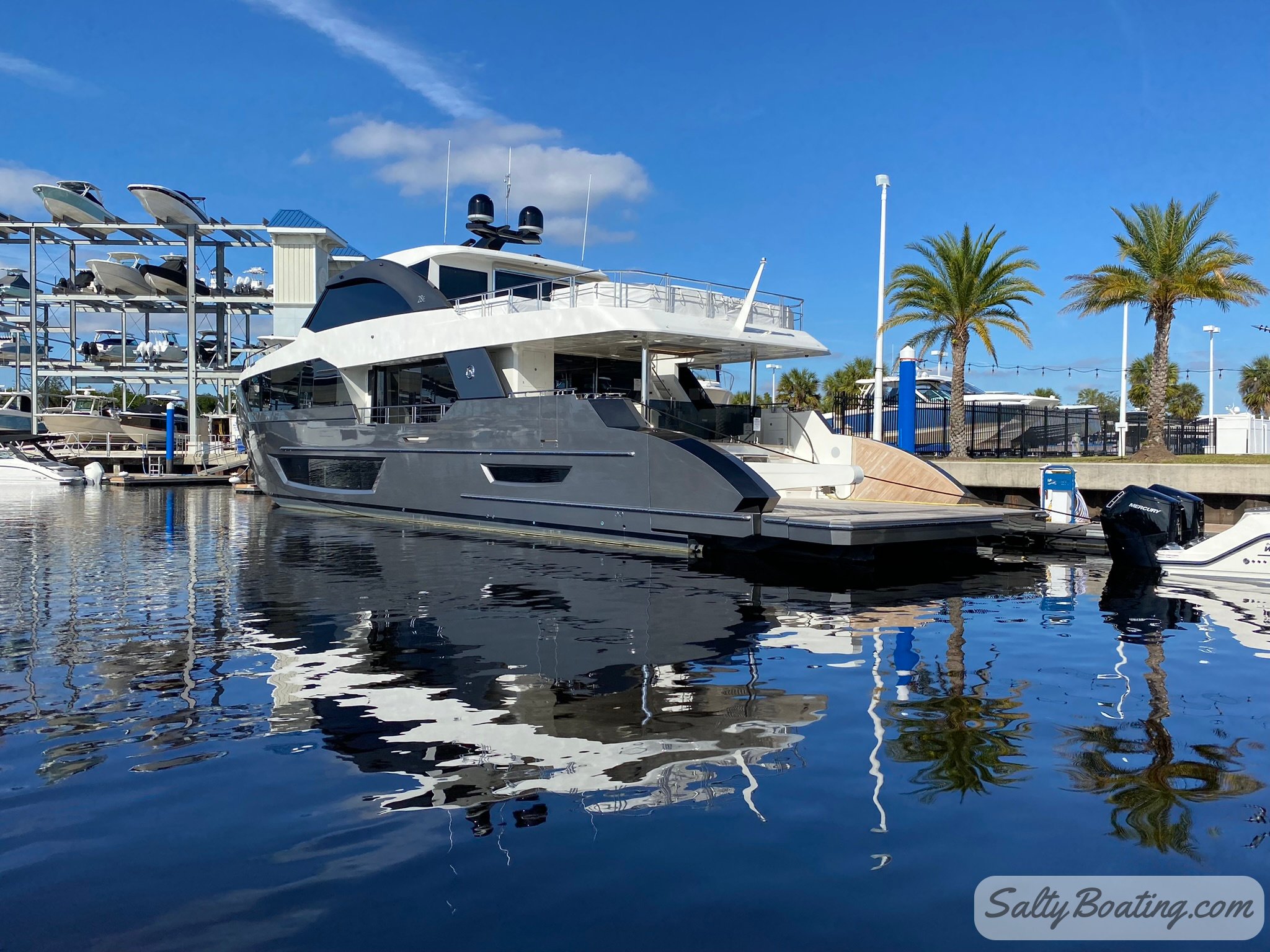 This beautiful unique luxury cruiser was at Deep Lagoon Restaurant.