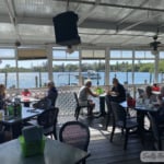 Great views from Casey Key Fish House at lunch.