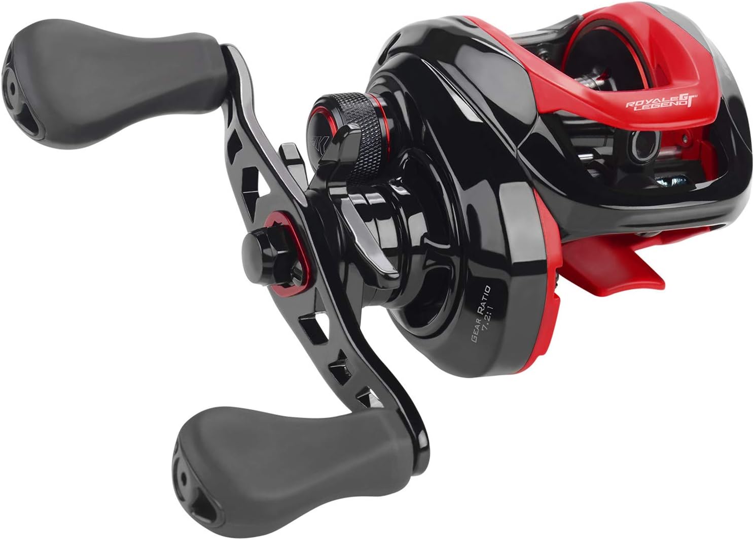 KastKing Royale Legend II Baitcasting Reels, New Compact Design Baitcaster Fishing Reel, 17.64LB Carbon Fiber Drag, Cross-Fire 8 Magnet Braking System, Available in 5.4:1 and 7.2:1