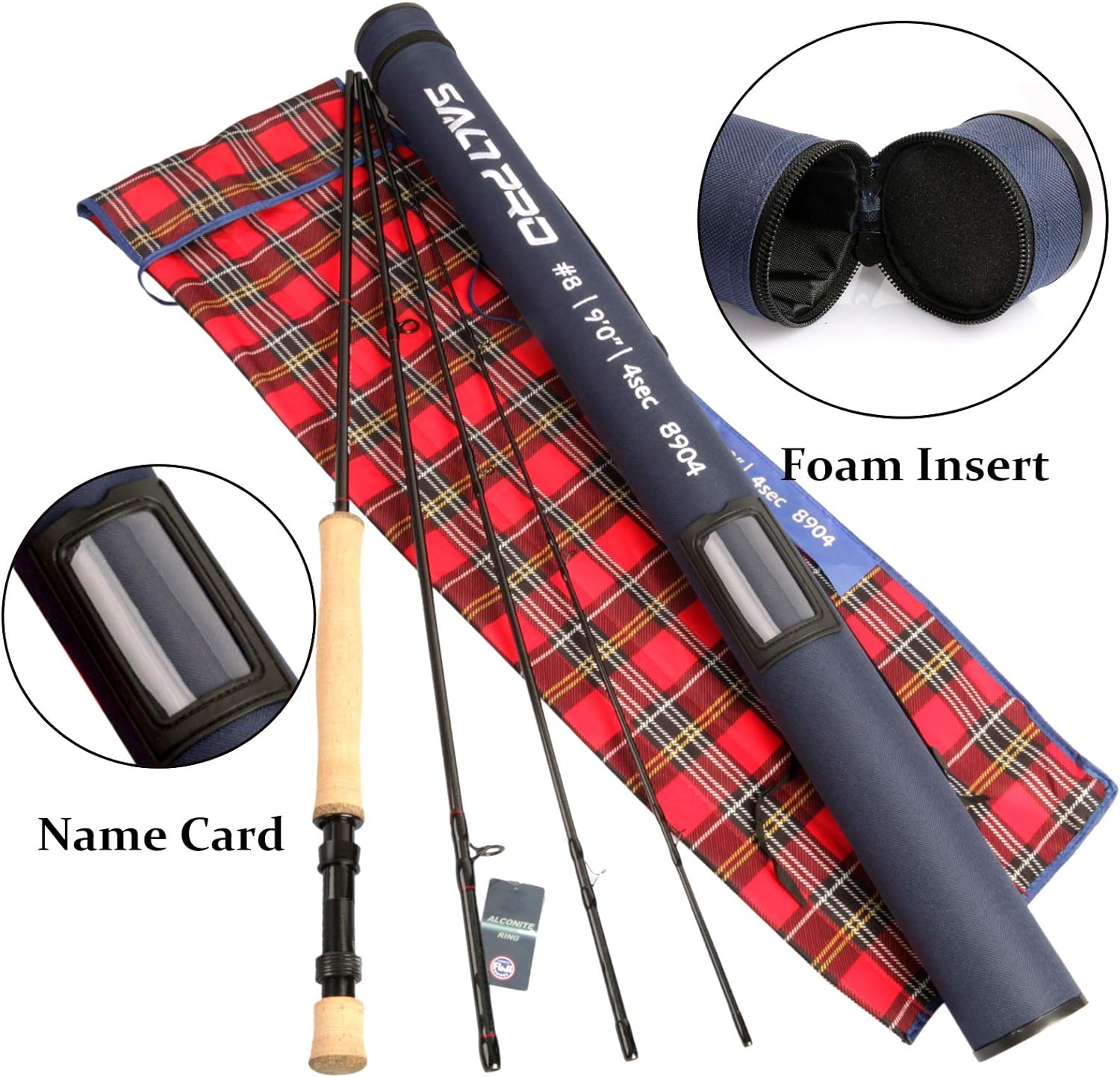 M MAXIMUMCATCH Maxcatch Saltwater Fly Fishing Rod 9ft 7/8/9/10/11/12wt Graphite IM10 Fast Action