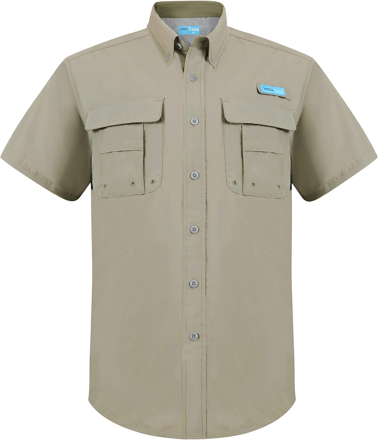 Mens UV UPF 50+ Sun Protection Soild Anti-Static Waterproof Breathable Fast Dry SPF Hiking Fishing Short Sleeve Shirts