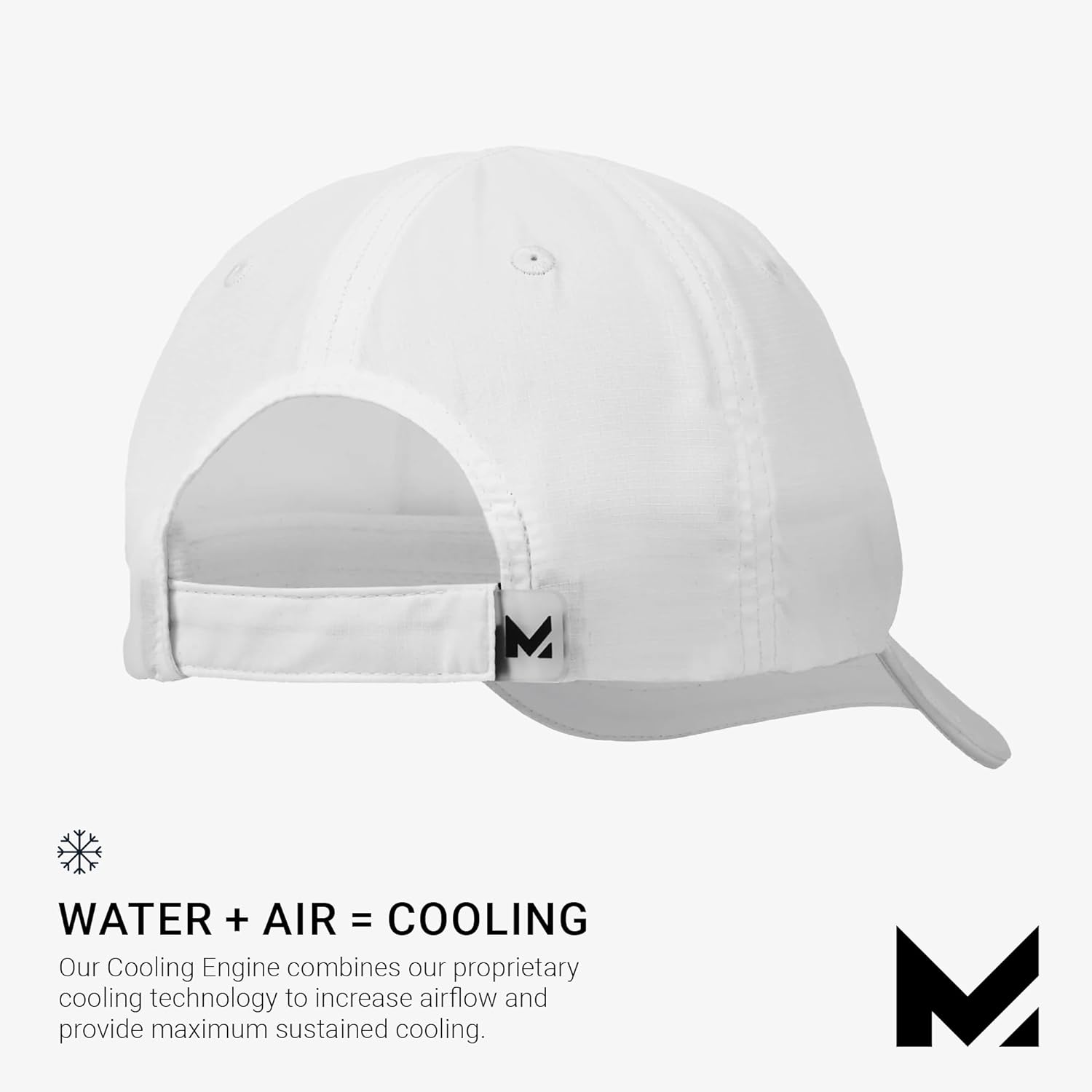 MISSION Cooling Performance Hat - Unisex Baseball Cap for Men and Women - Instant-Cooling Fabric, Adjustable Fit