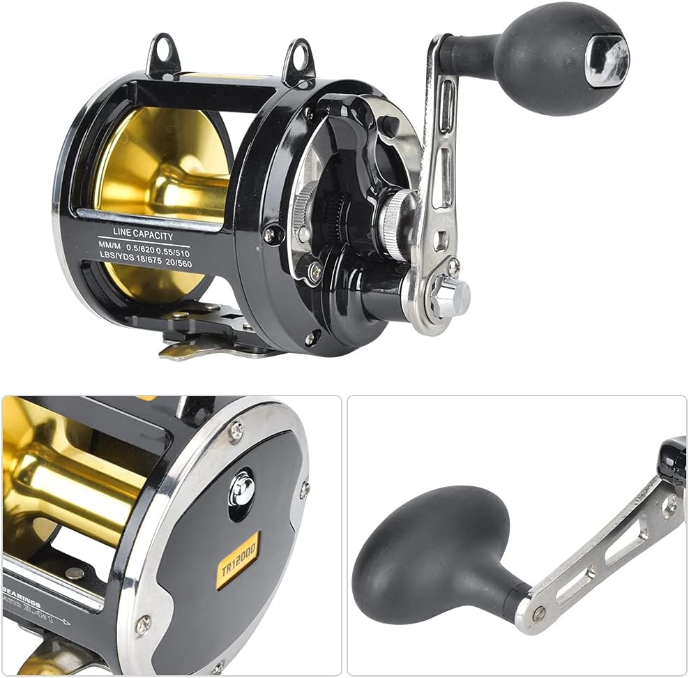 Spinning Reels Saltwater, Heavy Duty Fishing Spinning Reel Fishing Conventional Jigging Reel Reels for Sea Fishing Fishing