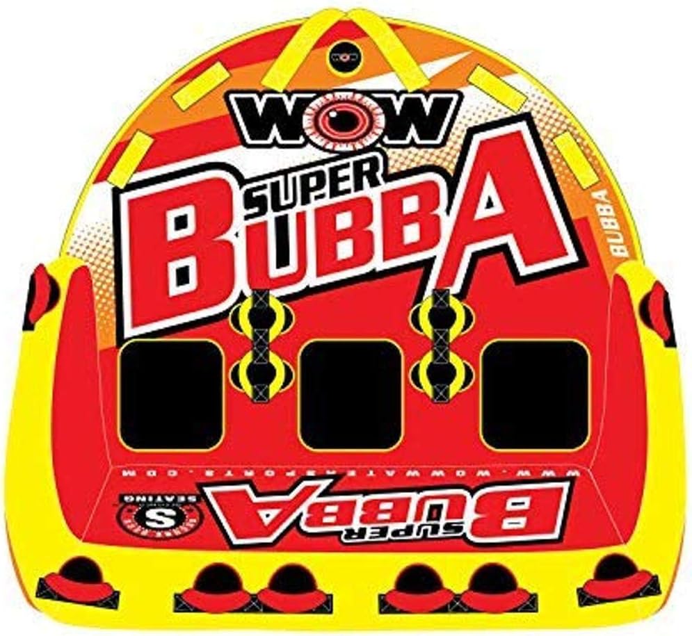 Wow World of Watersports Super Bubba Hi VIS 3 Person