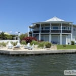 Awesome circular home with views of Champlain Bayou and Tampa Bay.