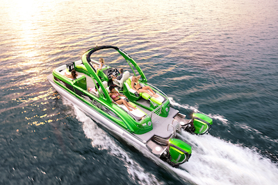 Can Pontoon Boats Be Equipped With Different Types Of Motors?