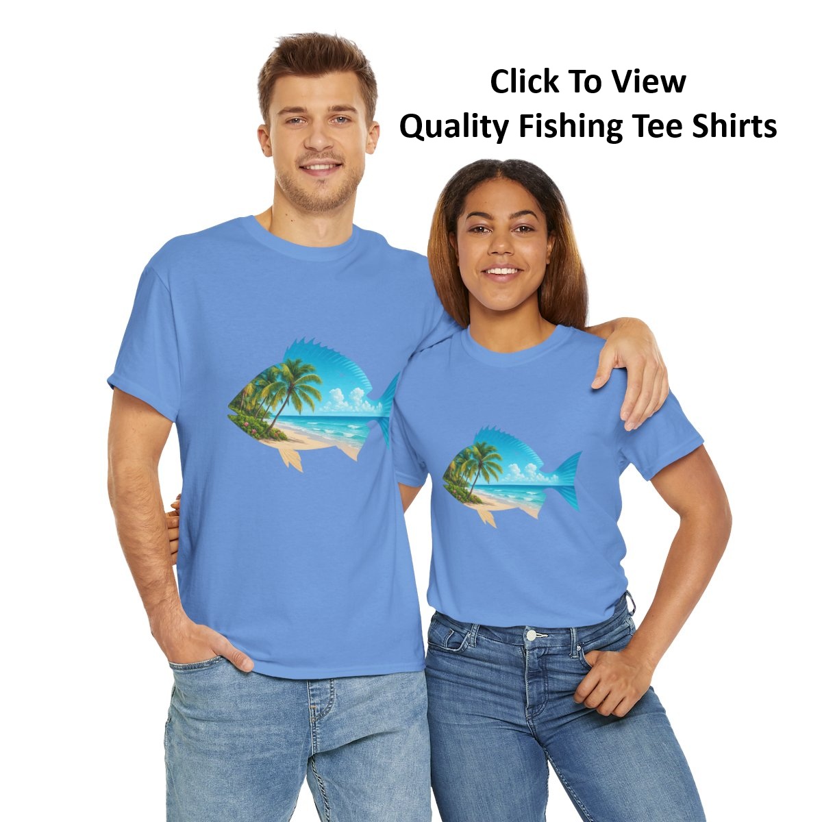 Florida Scene Fish Shirt