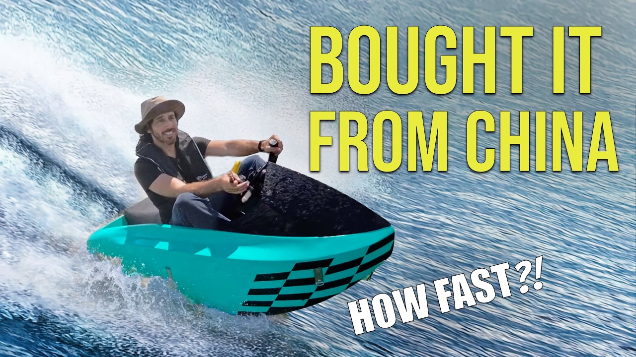 I Bought A Mini Electric Jet Boat From China! I Bought A Mini Electric Jet Boat From China!