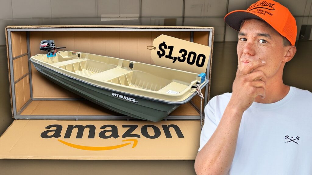 I bought the CHEAPEST powered boat on Amazon