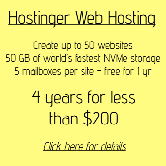 Hostinger Hosting