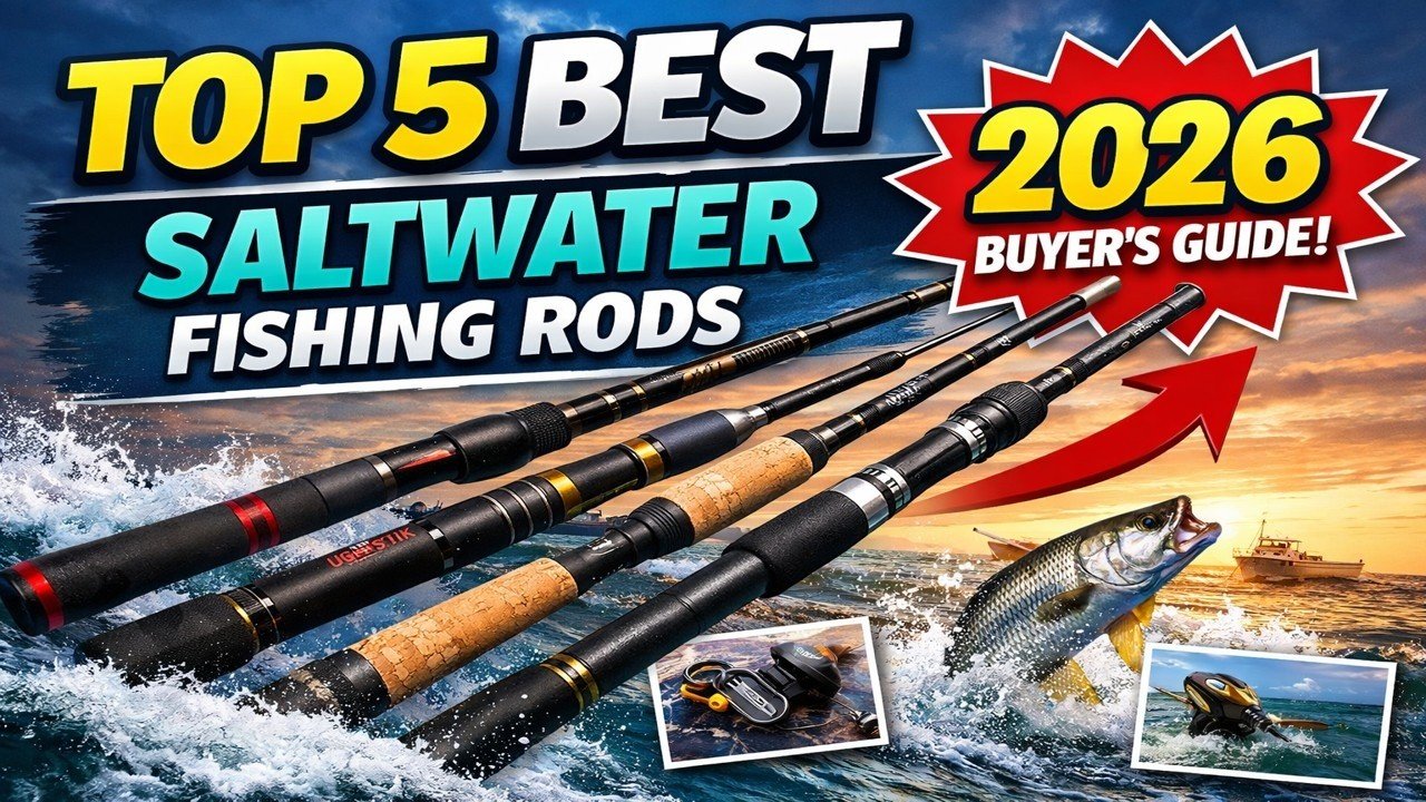 Best Saltwater Fishing Rods 2026: Top 5 Picks & Buying Guide