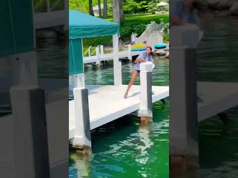 Mail Delivery.. via Boat (FAIL) #shorts Mail Delivery.. via Boat (FAIL) #shorts