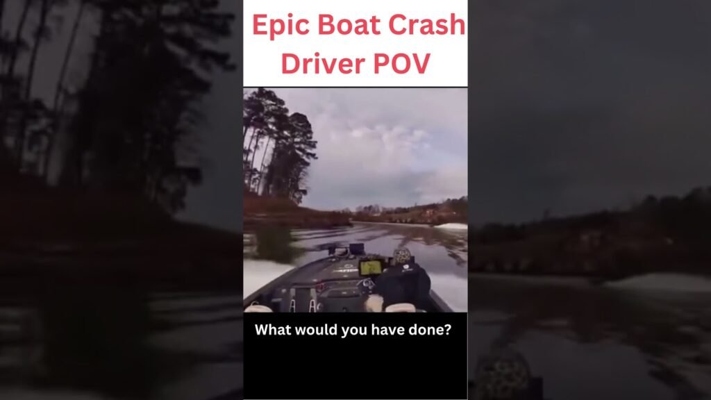 CRAZY Boat Crash: How did this happen? #shorts #boatcrash #subscribe #comment #share